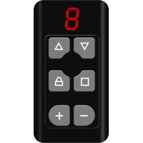 Resim Quartz Realm Çok Frekanslı 8 Kanallar Uzaktan Kumanda Kapı Kapı Deklanşör Kapısı Garaj Kapısı Elektrikli Kapı Kopyası Uzaktan Kontrol D (Yurt Dışından) 