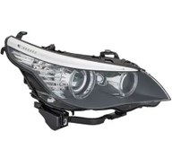Resim BMW E60 LCI 2008 Sonrası Sağ Far LED Bi-Xenon 