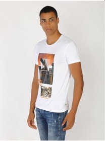 Resim Roberto Cavalli Erkek Tshirt /M.Rob.0421.14024 Beyaz 