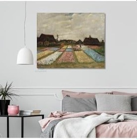 Resim Kanvas Tablo Van Gogh Tablosu Renkli Çiçekler Ev Ofis Dekoru Klasik Duvar Tablosu 