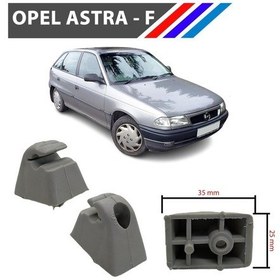Resim Opel Astra F Güneslik Ayagi Gri Renk 2 Adetli Set 1991 - 2001 547275961 