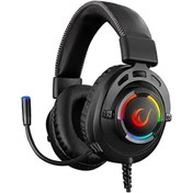 Resim Rampage Rm-k28 Ghost Siyah 7.1 Surround Usb Rgb Işık Efektli Gaming Oyuncu Mikrofonlu Kulaklık 