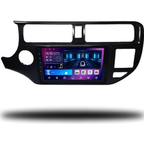 Resim Caros Kia Rio 2011-2015 Uyumlu Android Multimedya 4gb Ram 32gb Hafıza 9" 