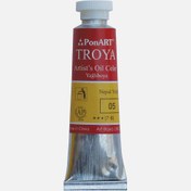 Resim PonArt Troya Yağlı Boya Tüp 05 Nepal Sarı 37 ml 