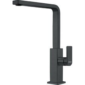 Resim Franke Mythos Flat Black Steel Eviye Armatürü 