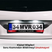 Resim MaveraShop Kişiye Özel Plakalık 