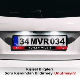 Resim MaveraShop Kişiye Özel Plakalık 