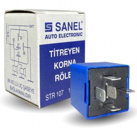 Resim Sanel Titreyen Korna Rolesi 12 Volt - Titretici Korna Rolesi - Kesici Role 12v 