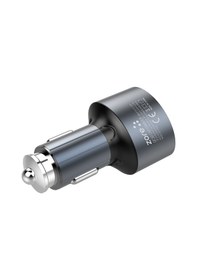 Resim Ekılıf - Araç Şarj Seti Zr-c703q Micro 2 İn 1 - Siyah - T10057 Siyah 