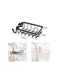 Resim Buffer Paslanmaz Çelik Mutfak Banyo Musluğuna Sabitlenebilir Sabunluk Çok Renkli 