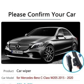 Resim Mercedes C-class C300 C250 C220 C200 C180 Cam Silecek Takımı - Araba Aksesuarları 