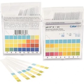 Resim Lidyahan Store | Phx 0-14 Test Kağıtları Yerli Üretim, Ph Turnisol Kağıdı Ph Metre Kutu Içerisinde 100 Adet Ölçüm Çubuğu 