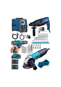 Resim Dragro Alman Drg-hn5 4lü Eko Usta Set Invertör Kaynak Kırıcı D... 