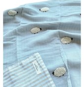 Resim Lamb Embroidered Muslin 