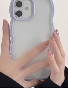Resim Musal Iphone 11 Uyumlu Kılıf Kamera Lens Çıkıntılı Moda Luxury Köşeleri Renkli Kılıf 