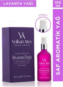 Resim Volkan Ates Natural & Beauty Lavandula Angustifolia Saf Lavanta Yağı Sprey 100 Ml 