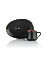 Resim Schafer Legacy 6lı Kahve Fincan Takımı Siyah Sıy03 