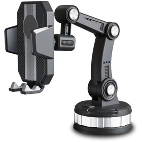 Resim NEVA PRİME V13 Vantuzlu 360 Derece Ayarlanabilir Araç Tutucu - Siyah 