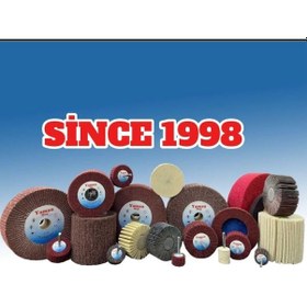 Resim 25x20 Saplı Mop Zımpara 40 Kum Yamanmop-5 Adet 