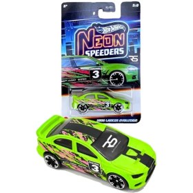 Resim Hot Wheels Neon Yarışçılar - 2008 Lancer Evolutıon JCB02 