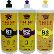 Resim Shine Protect Pasta Cila Hare Giderici Set 3x1000ml Menşei Almanya 