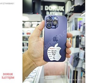 Resim Apple iPhone 14 Pro İkinci El TR | 128 GB | Mor 