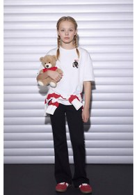 Resim Defacto I Love Ny Oversıze Ekru Kız Çocuk T-shirt G9595a8/er105 Ekru 