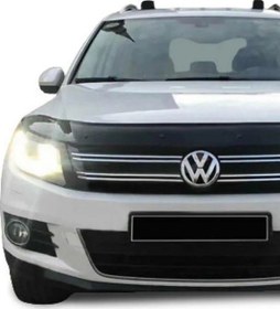 Resim Volkswagen Tıguan Kaput Koruma / Kaput Rüzgarlığı Koruyucu 2011-2 