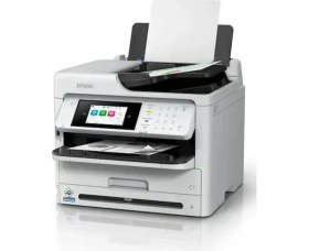Resim Epson Wi-Fi, Ethernet, USB ve Mobil Baskı Desteği Workforce Pro Müreekep Püskürtmeli Yazıcı WF-M5899DWF + 1 Paket A4 Hediye 