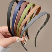 Resim 4 Adet Basit Mat U Şeklinde Saç Bandı - Kadınlar için Kaymaz Gözlük Hoop & Saç Bandı, 4 Renk (Lacivert/Bej/Turkuaz/Kömür) - Minimalist Tasarım, Yumuşak Mat Bitiş, Günlük ve Özel Günler İçin Çok Yönlü, Saç Aksesuarları, Şık Baş Desteği, Moda Saç Aksesuarı 