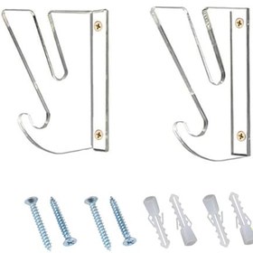 Resim Youmex Akrilik Kaykay Duvar Montajı 2 Adet - Depolama Kancalı Gösterim Rafı Siyah/şeffaf Seçenekli 