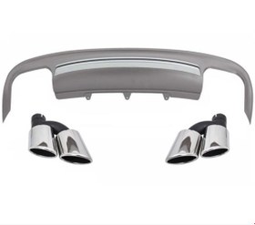 Resim Audi A5 2012-2016 Sedan Uyumlu S5 Difüzör / Egzoz Seti 