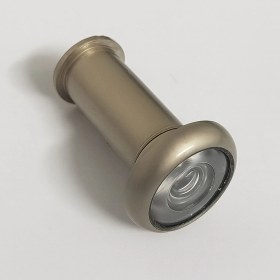 Resim Htm Yapı Kalite Kapı Dürbünü Saten 50-75 mm 14 mm Delik Çapı Güvenlik Gözetleme Aparatı Metal Gövde 