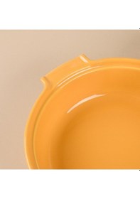 Resim Aryıldız Elissa 25 Cm K.yarık Kapaklı Fırın Kabı Sarı 
