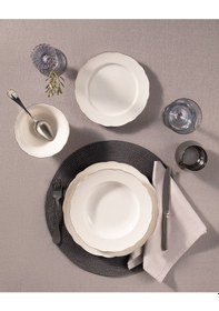 Resim Madame Coco Delron 24 Parça Yemek Takımı Gold - Platin 