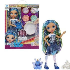 Resim Rainbow High Shimmers Skyler Bradshaw Slime Lı Moda Bebeği 4+ Aksesuar Seti 1 Pcs 