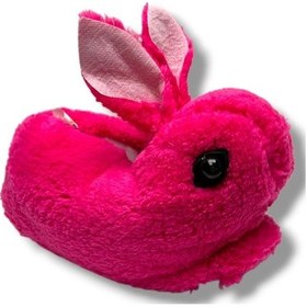 Resim Cakgo 159-26 Termal Tavşan Figürlü Kız Çocuk Panduf 30-35 Fuşya 