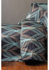 Resim La Mer 210 Tc 83 Tel Dijital Pamuk Saten Tek Kişilik Nevresim Takımı 