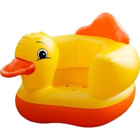 Resim Bebek Şişme Sandalye Pvc Çocuklar Koltuk Kanepe Sarı Ördek Banyo Koltukları Yemek Puset Bebek Taşınabilir Oyun Oyunu Mat Kanepe Öğrenmek Dışkı | Bebek Koltukları ve divan 