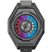 Resim Suofeng F3 Cep Telefonu Soğutucu, Yarıiletken Fanlı Soğutma Klipsi, Hızlı Soğutma, Abs-alüminyum Seramik, 75-95mm Uyumlu, 90g Hafif Tasarım 