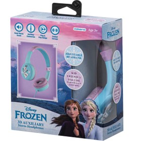 Resim DİSNEY Kablolu Kulaklık Disney frozen Çocuk Kulaklığı Lisanslı DY-3053-FR 