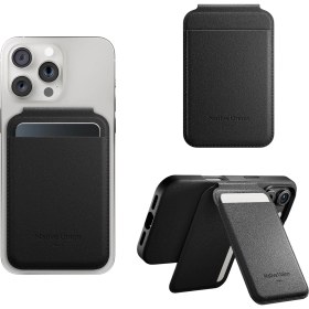 Resim Native Union Cüzdan Standı | Manyetik - Magsafe Kart Tutucu Standlı 16, 15, 14, 13, 12 Için - Ekstra Güvenli ve Ultra Ince - 4 Kart Saklar - Dayanıklı ve Geri Dönüştürülmüş Malzemeler, 