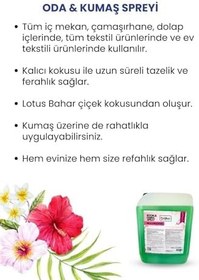 Resim Oda & Kumaş Spreyi Lotus Bahar 5 lt 