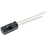 Resim Jackcon 1 Mf 250 V Elektrolit Kondansatör 