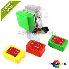 Resim Sjcam. Xiaomi Yı. Eken. Gopro Uyumlu Sünger Şamandıra Floaty Çok Renkli 