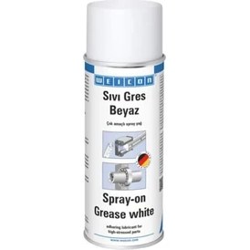 Resim Sıvı Gres -Beyaz- Sprey 400 ml Bilyalı Rulmanlar ve Benzerleri Için Çok Amaçlı Sprey Gres 
