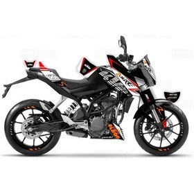 Resim Ktm Duke 250 R Design Sticker Set (2011-16) 548763326 
