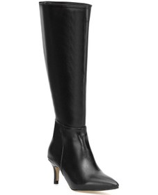 Resim Elit Brk612c Kadın Topuklu Çizme Siyah Siyah 