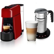 Resim Nespresso Essenza Plus D46R Red Bundle Kahve Makinesi Nespresso Yetkili Satıcısı