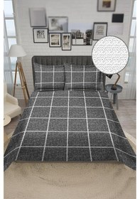 Resim Parlak Kadife Kumaş Kapitoneli Çift Kişilik Yatak Örtüsü Seti 3 Parça Cky0034 Renkli 